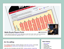 Tablet Screenshot of jeffreyarcand.com